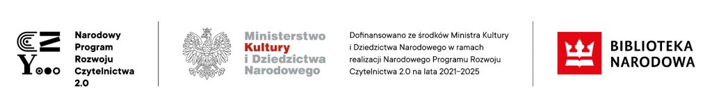 logotyp Biblioteki Narodowej Narodowy Program Rozwoju Czytelnictwa